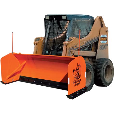 skid steer snow pusher near me|60 skid steer snow plow.